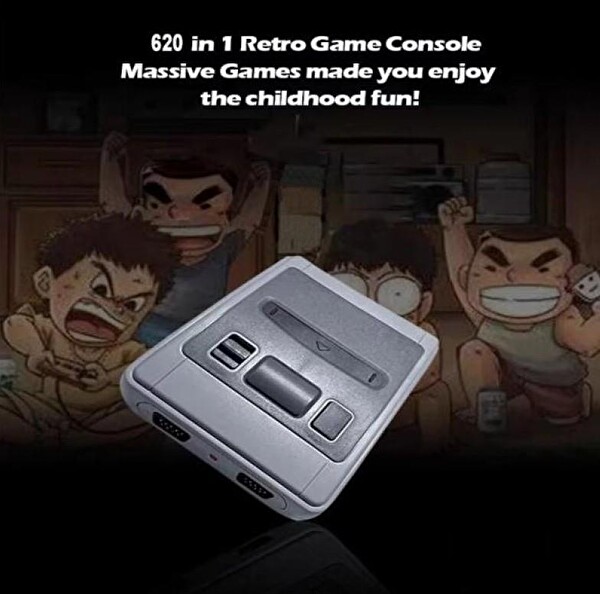 ZHL Tools 620 Oyunlu Mini Retro Atari Oyun Konsolu