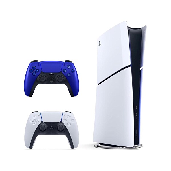 Sony Playstation 5 Slim Digital 825 GB - 2. Kobalt Mavi Dualsense Oyun Kolu (İthalatçı Garantili)