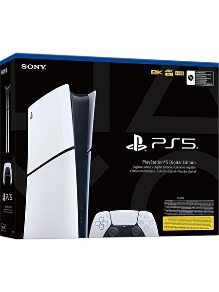 Playstation 5 Slim Digital Versiyon 825 GB Oyun Konsolu (Bilkom Garantili)