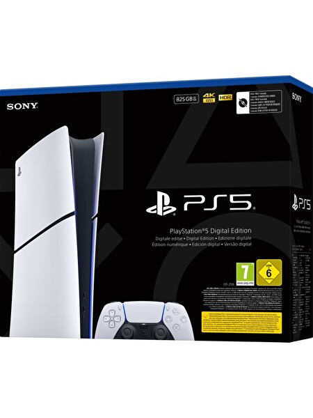 Playstation 5 Slim Digital Versiyon 825 GB Oyun Konsolu (Bilkom Garantili)
