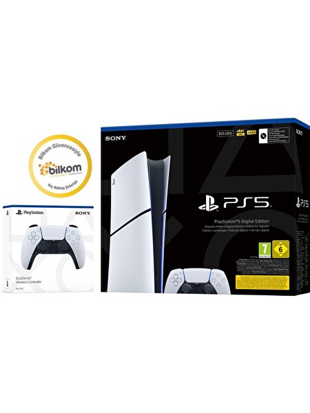 Playstation 5 Slim Digital Versiyon 825 GB Oyun Konsolu (Bilkom Garantili)