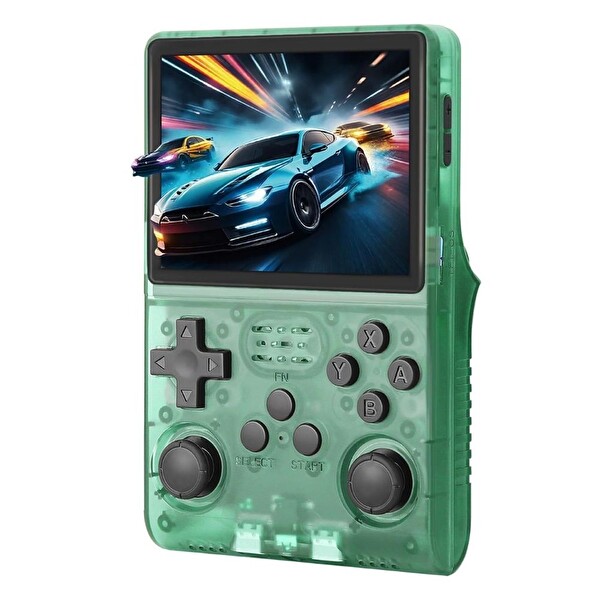 Schitec Retro Arcade R40S Pro 30.000 Oyunlu 98GB Taşınabilir El Atari Konsolu Yeşil