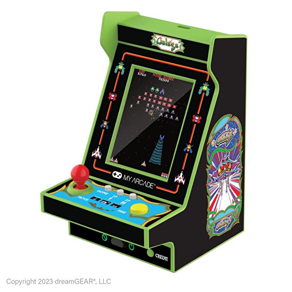 My Arcade 12 CM Galaga Retro Konsol 2 Oyun