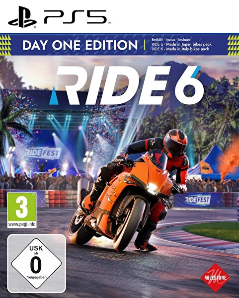 Milestone Ride 6 Day One Edition Playstation PS5 Yarış Oyunu