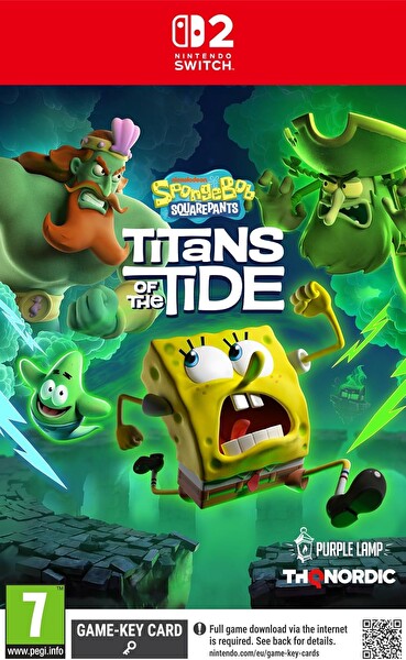 Thq Nordic Spongebob Titans Of The Tide Switch 2 Nintendo Oyunu