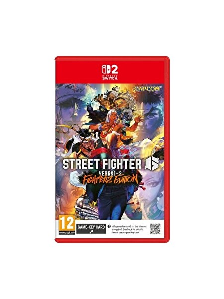 Nintendo Switch 2 Street Fighter 6 Years 1-2 Fighters Edition Nintendo Oyunu
