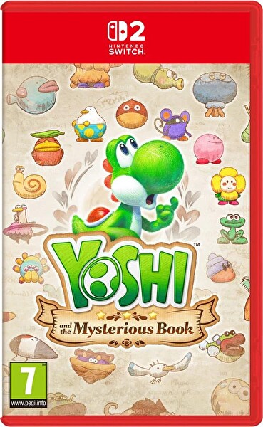 Nintendo Yoshi and the Mysterious Book Nintendo Switch 2 Oyun Kutulu Sürüm