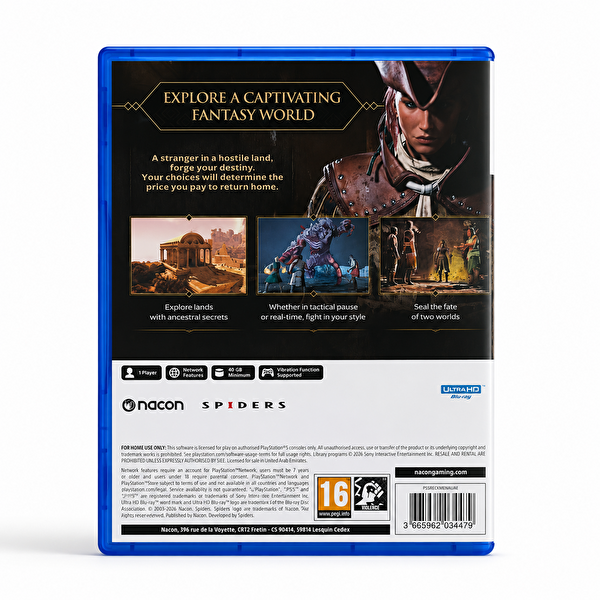 Nacon GreedFall The Dying World Aksiyon RPG Açık Dünya Fantastik Macera PS5 Oyun