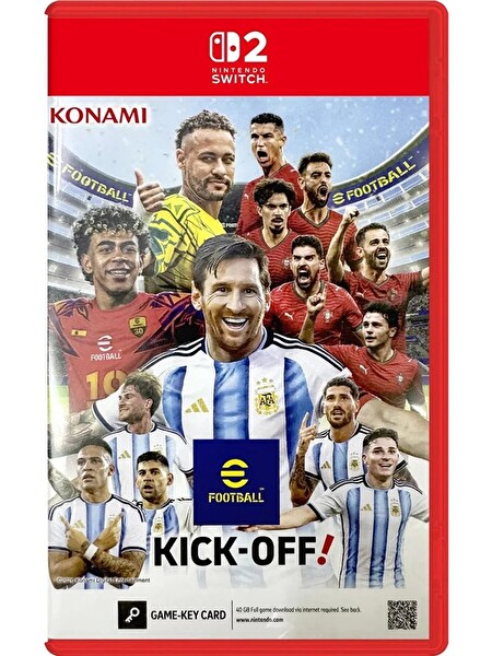 Nintendo Switch 2 Efootball Kick-Off Oyun Konami Futbol Simülasyonu