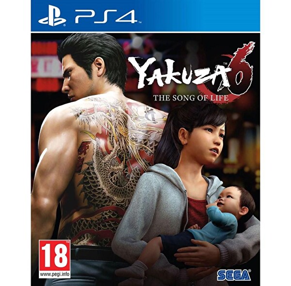 Sega Yakuza 6: The Song of Life PlayStation 4 PAL Kutulu Aksiyon Macera Oyunu