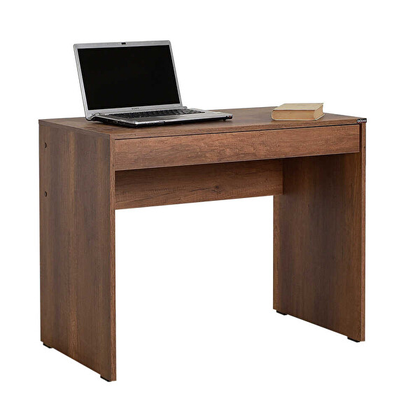 Adore Mobilya Oslo Ceviz Çekmeceli Çalışma Masası