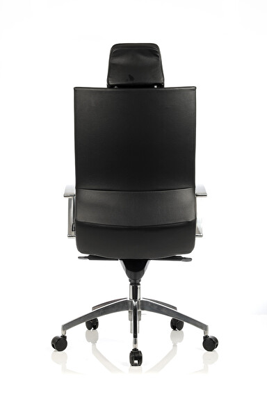 Bürosit Omega 9 Başlıklı Siyah Yönetici Koltuğu
