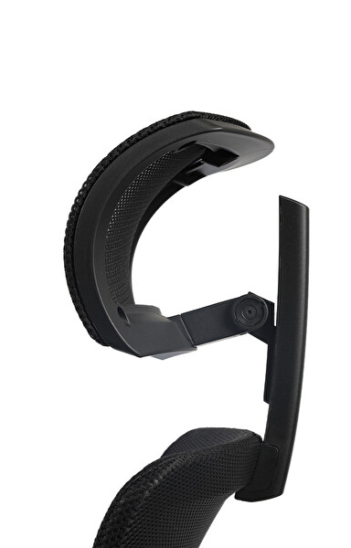 Bürosit Reflex 9 Başlıklı Alüminyum Siyah Yönetici Koltuğu