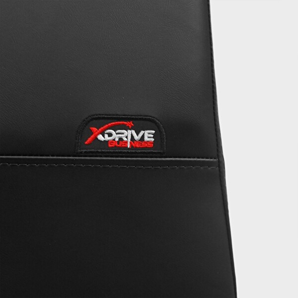 XDrive Konak Business Large Deri Siyah Çalışma Koltuğu