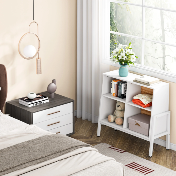 Zizuva Tasarım 80x35x80 CM Beyaz Ev ve Ofis Oda Düzenleyici