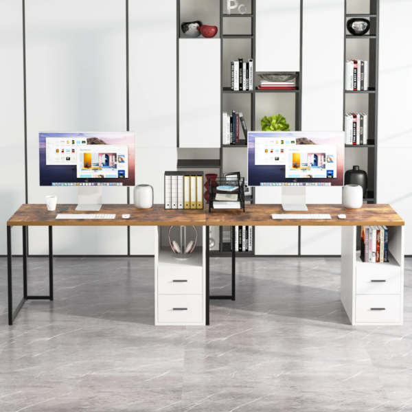 Zizuva Tasarım 120x60x75 CM Ceviz Çalışma Masası