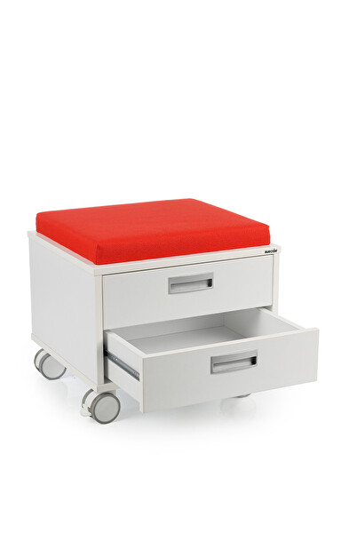 Bürosit Puf Keson Turuncu