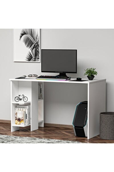 BMdekor Çalışma Masası Arık Beyaz