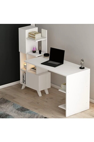 BMdekor Çalışma Masası Artema Beyaz