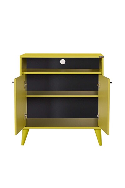 Adore Mobilya London Çok Amaçlı Dolap - Yeşil 73x79x42 CM (GxYxD)