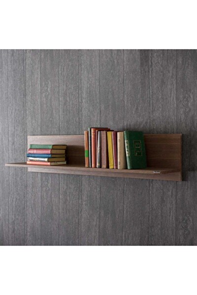Adore Mobilya Dekoratif Duvar Rafı - Noce 120x25x20 CM