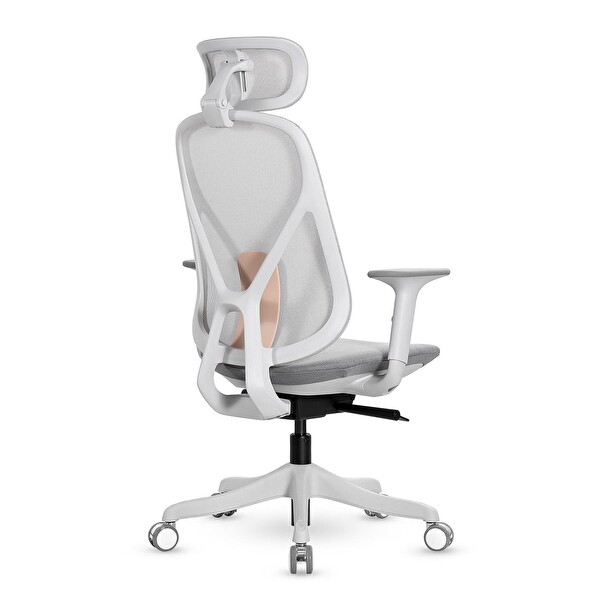 XDrive XD-1004-Fileli Başlıklı Çalışma Koltuğu Gri