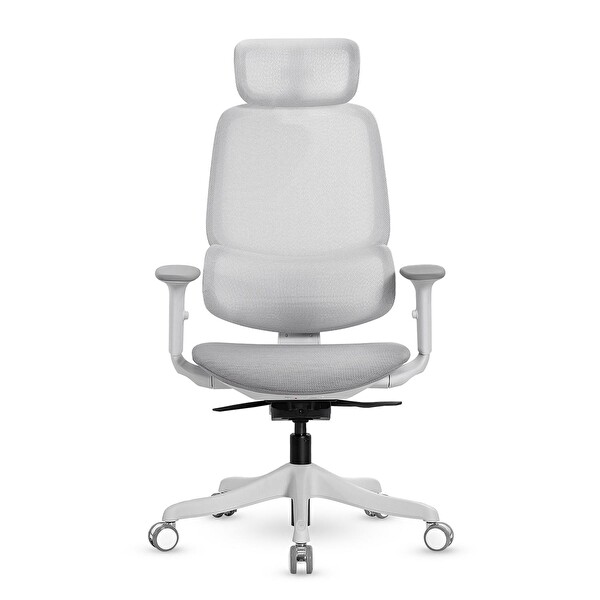 XDrive XD-1007-Fileli Başlıklı Çalışma Koltuğu Gri