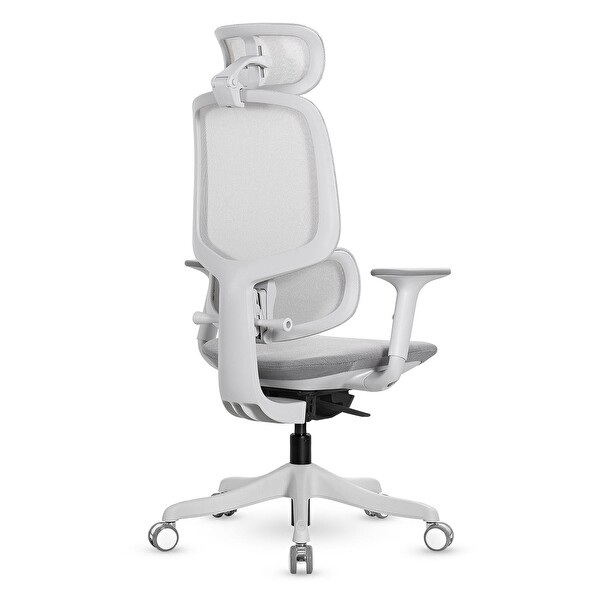 XDrive XD-1007-Fileli Başlıklı Çalışma Koltuğu Gri