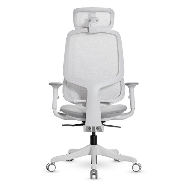 XDrive XD-1007-Fileli Başlıklı Çalışma Koltuğu Gri