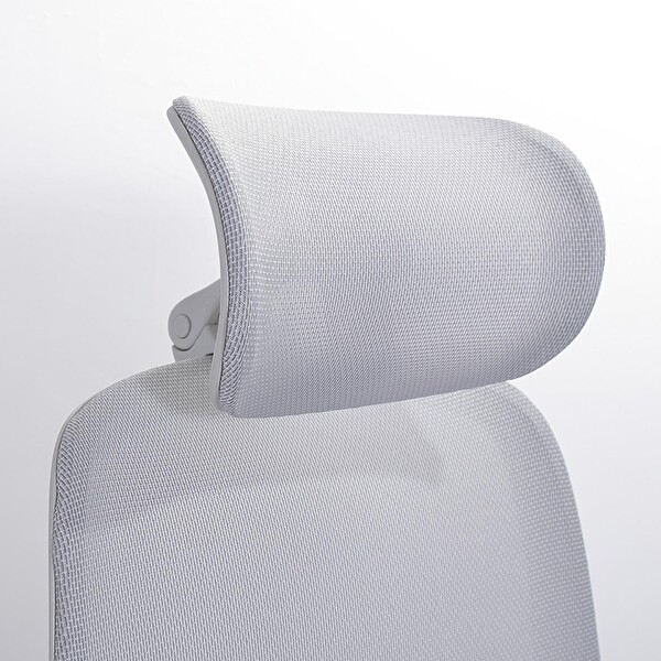 XDrive XD-1007-Fileli Başlıklı Çalışma Koltuğu Gri