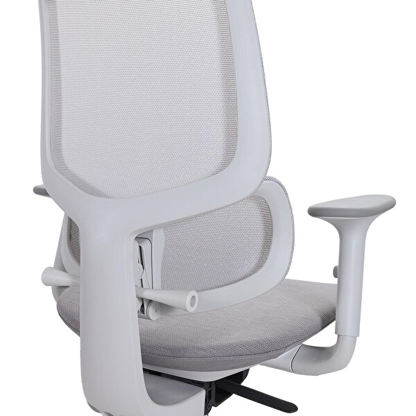 XDrive XD-1007-Fileli Başlıklı Çalışma Koltuğu Gri