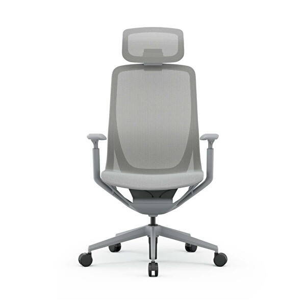 XDrive XD-1003-Fileli Başlıklı Çalışma Koltuğu Gri