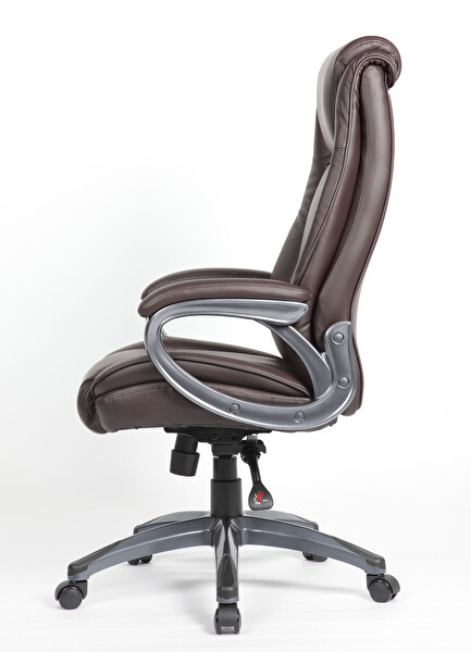 Adore Mobilya Boston Yönetici Koltuğu Suni Deri - Kahverengi 65x114-121.5x81 cm