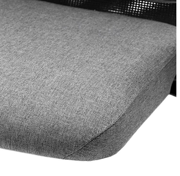 Ergolife SynchroSit 8 Ergonomik Fileli Ofis Koltuğu / Çalışma Sandalyesi - 297.D.1.2F3 Açık Gri-Siyah