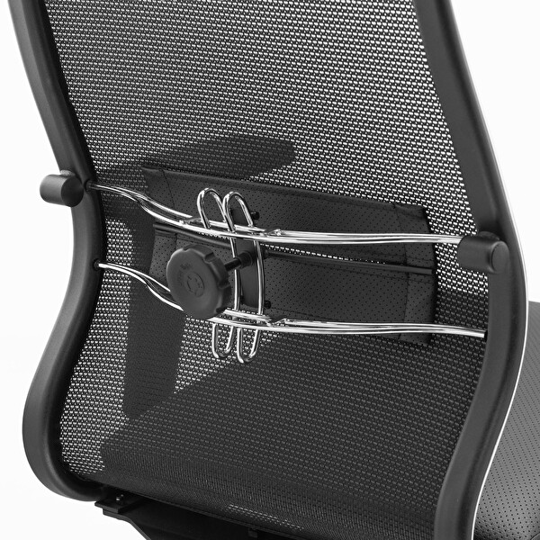 Ergolife SynchroSit 10 Ergonomik Deri ve Fileli Ofis - Yönetici Koltuğu / Çalışma Sandalyesi - 1D1.D.1.333