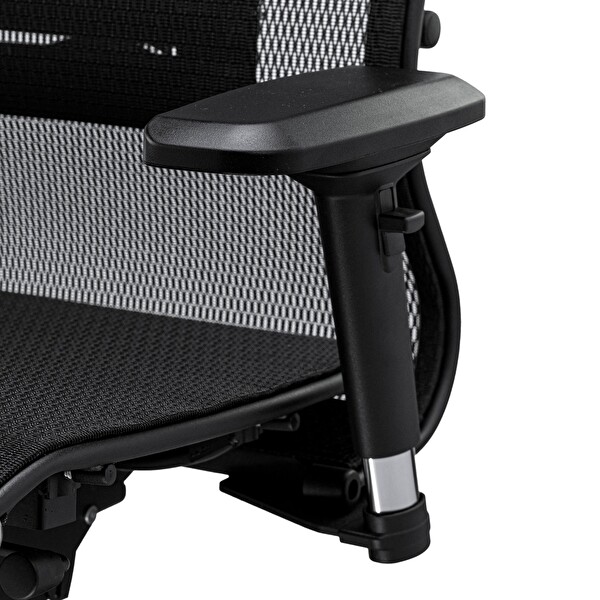 Metta Samurai Ergonomik Fileli Yönetici Koltuğu / Ofis Sandalyesi - 30.3.15.AA Siyah