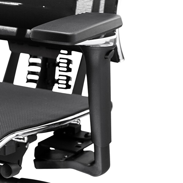 Metta Yoga 4DF Ergonomik Fileli Ofis Sandalyesi / Yönetici Koltuğu - AB.F.15.13A Siyah