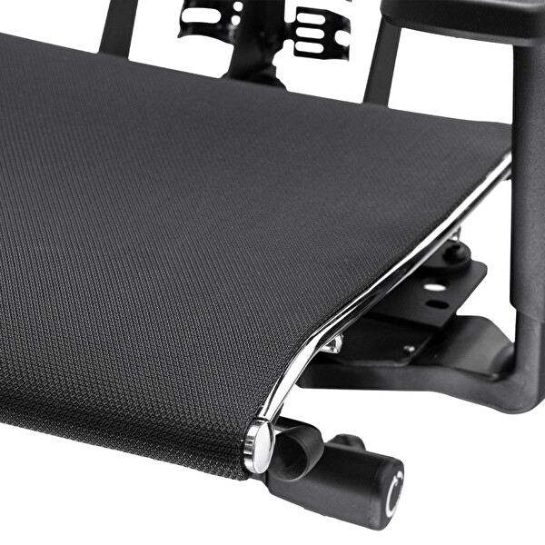 Metta Yoga 4DF Ergonomik Fileli Ofis Sandalyesi / Yönetici Koltuğu - AB.F.15.13A Siyah