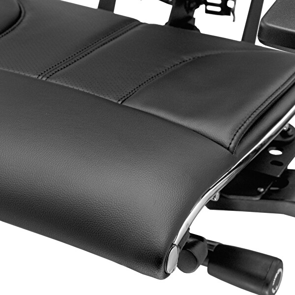 Metta Yoga 4DF Ergonomik Deri Ofis Koltuğu / Yönetici Sandalyesi - A5.F.5.13A Siyah