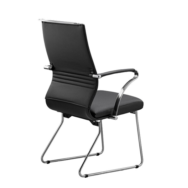 Ergolife Sit Well Ergonomik Deri Bekleme Koltuğu / Toplantı Sandalyesi - 326.5D.1.6A4