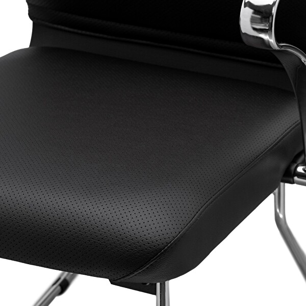 Ergolife Sit Well Ergonomik Deri Bekleme Koltuğu / Toplantı Sandalyesi - 326.5D.1.6A4