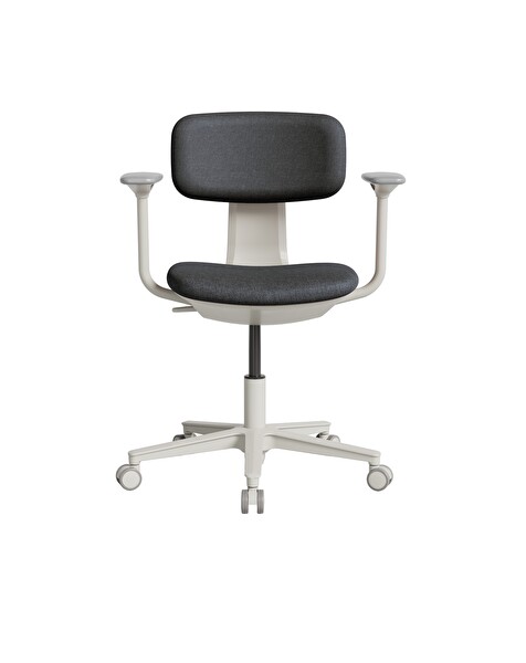 Adore Mobilya Tesla Comfort Çalışma Koltuğu - Koyu Gri Kumaş 61x74-86x60 CM