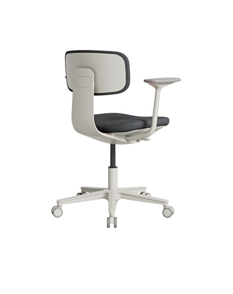 Adore Mobilya Tesla Comfort Çalışma Koltuğu - Koyu Gri Kumaş 61x74-86x60 CM