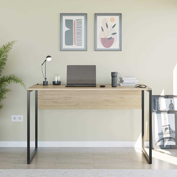 Adore Mobilya Connect Çalışma Masası-Florida Meşe 120x75x60 CM