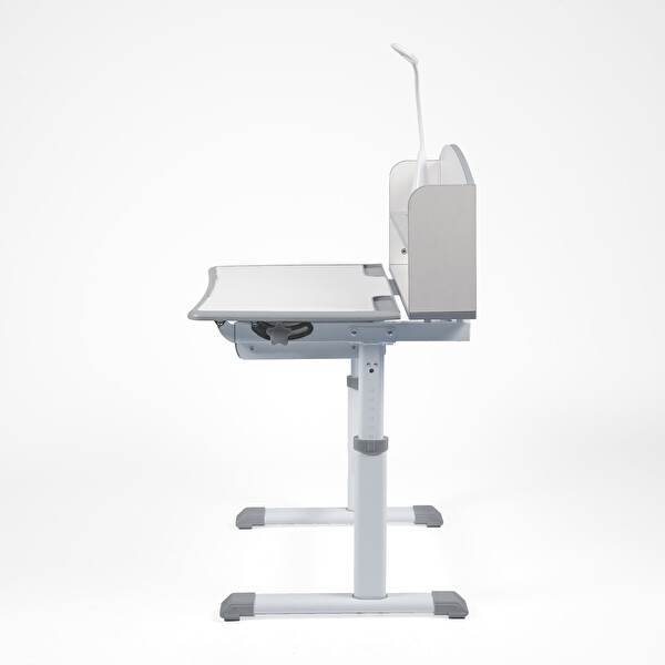 Karr Kids Sakura Yükseklik ve Açı Ayarlı Ergonomik Gri Çocuk Çalışma Masası