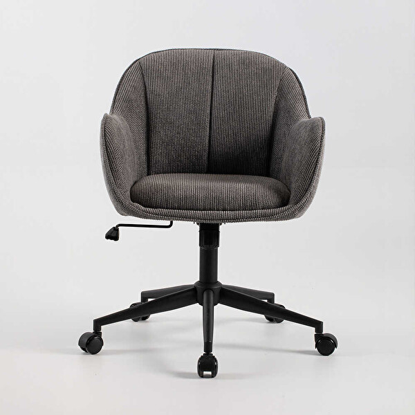Adore Mobilya Milano Çalışma Koltuğu - Koyu Vizon 60x80-88x62 CM