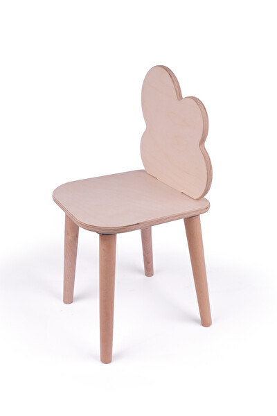 Rozitoys Montessori Çocuk Ahşap Etkinlik Masası Sandalyesi