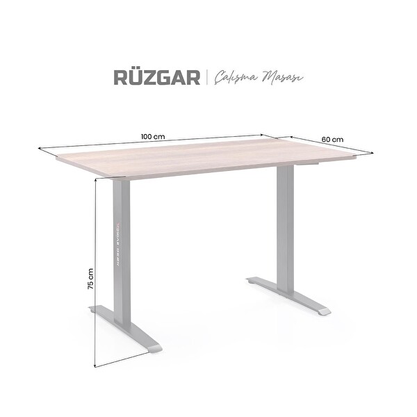 XDrive Rüzgar Çalışma Masası Barok - 100x60