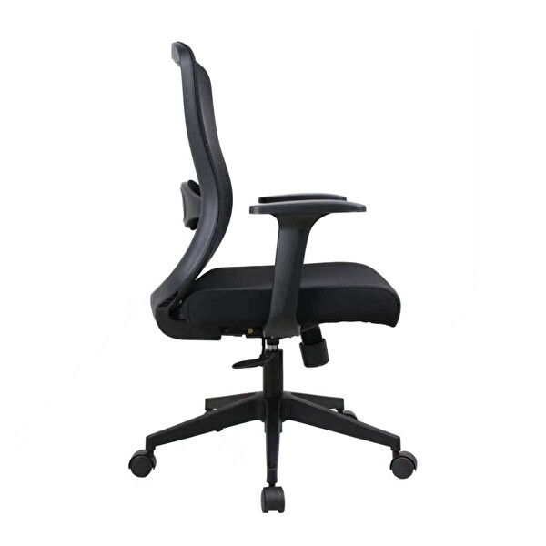 Adore Mobilya Ready Ergonomik Çalışma Koltuğu File Siyah 64x99-109x66 CM