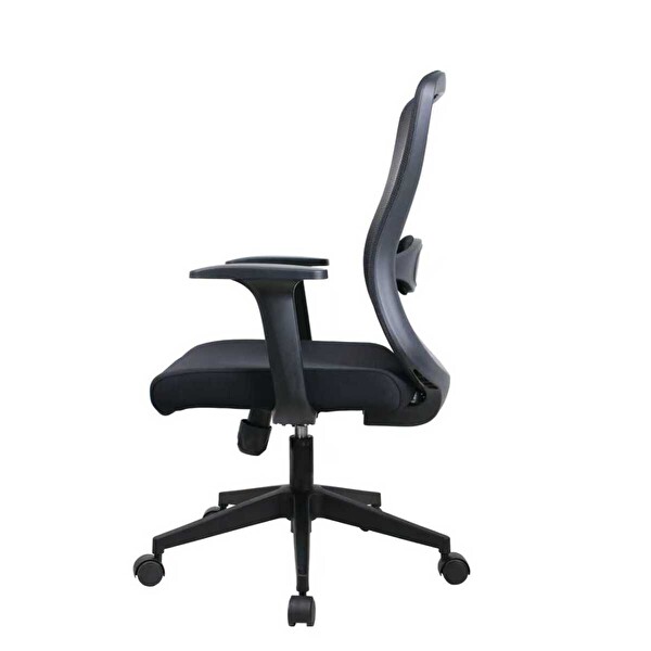 Adore Mobilya Ready Ergonomik Çalışma Koltuğu File Siyah 64x99-109x66 CM